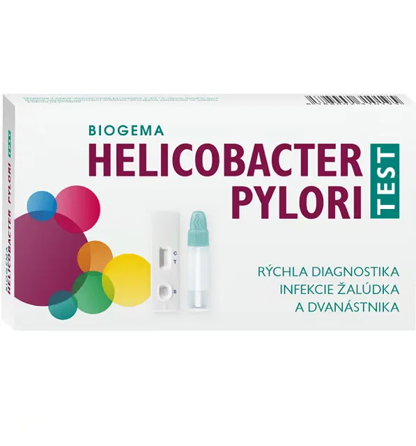BIOGEMA 2x Helikobakter pylori test 2 ks