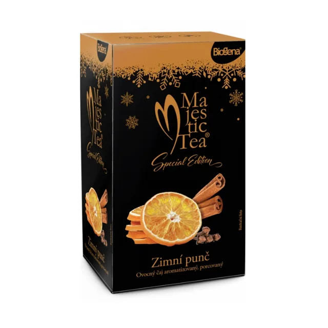 Biogena Majestic Tea Zimní punč porcovaný čaj 20x2 g