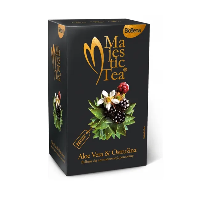 Biogena Tea Aloe Vera + Ostružina porcovaný čaj 20x2,5 g