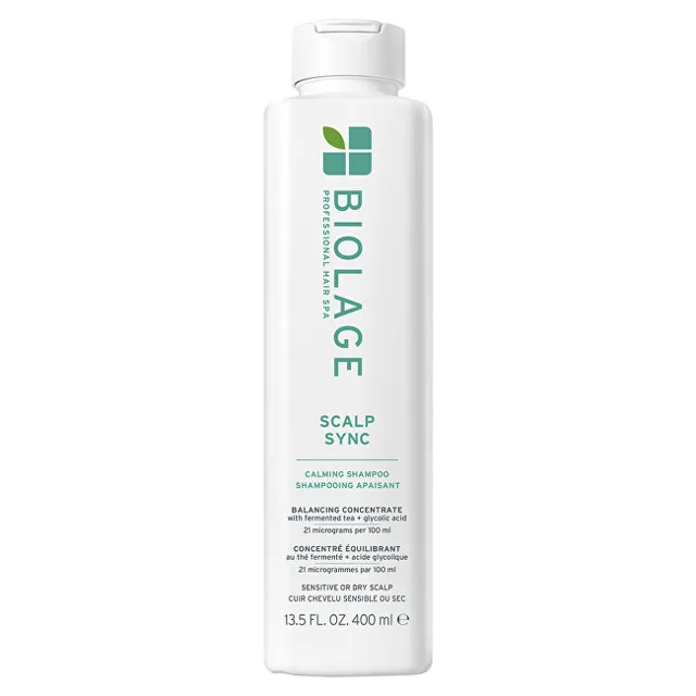 Biolage Zklidňující šampon pro suchou a citlivou pokožku hlavy Scalp Sync (Calming Shampoo) 400 ml