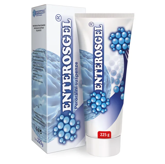 BIOLINE Enterosgel perorální suspenze v tubě 225 g