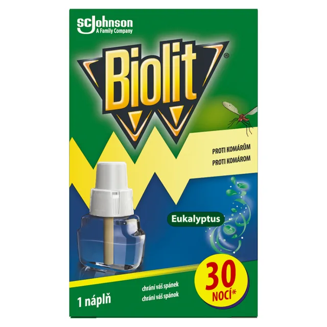 BIOLIT Eukalyptus Náhradní náplň do elektrického odpařovače 30 nocí