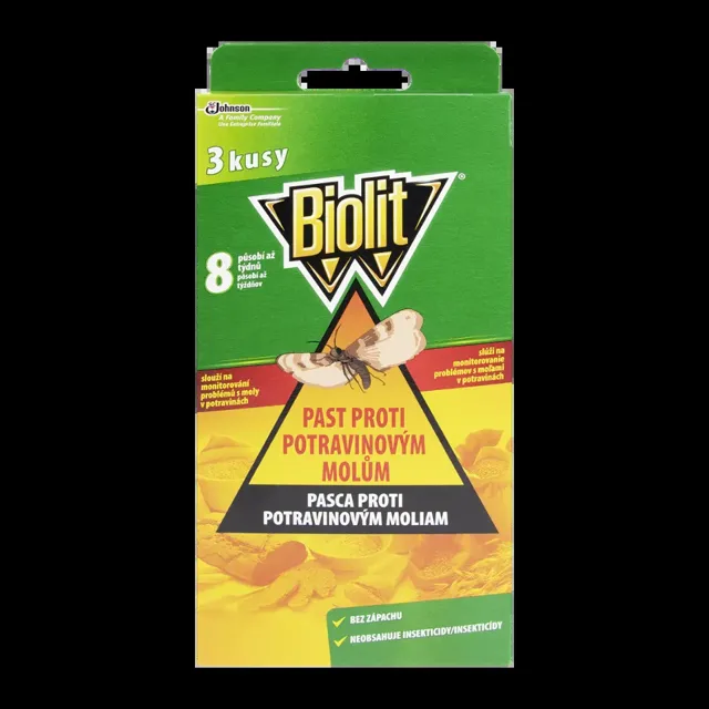 Biolit Past proti potravinovým molům 3 ks 3 ks