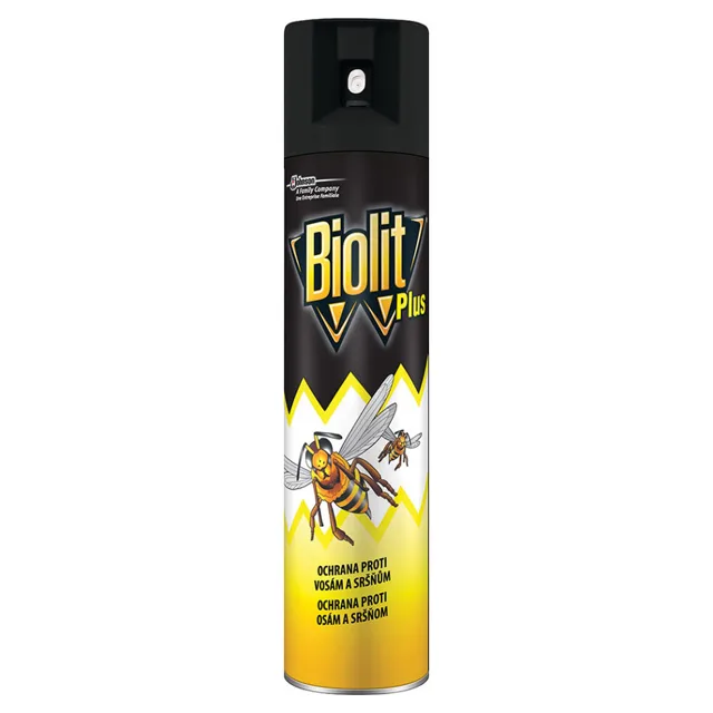 BIOLIT Plus Ochrana proti vosám a sršňům 400 ml