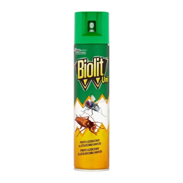 Biolit Uni sprej proti lezoucímu a létajícímu hmyzu  400 ml