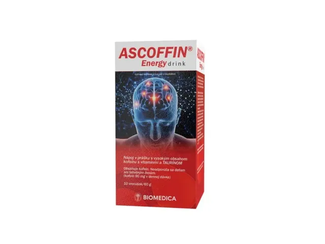 Biomedica ASCOFFIN Energy drink 10 x 6 g