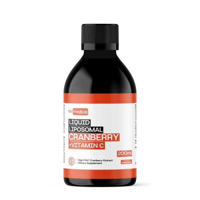 Biomedical Liposomal Cranberry Extract + Vitamin C 200ml