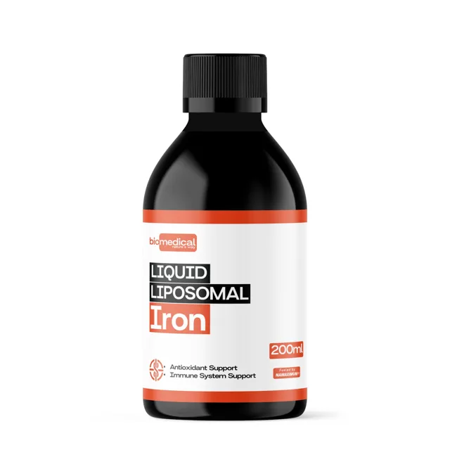 Biomedical Liposomal Iron+ - Liposomální železo 200ml
