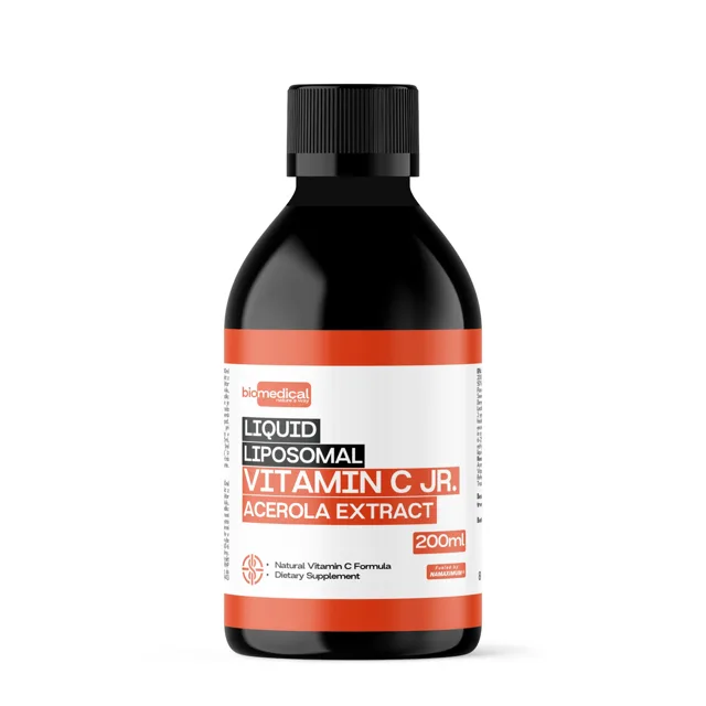 Biomedical Liposomal Vitamin C Junior Acerola Extract 200ml