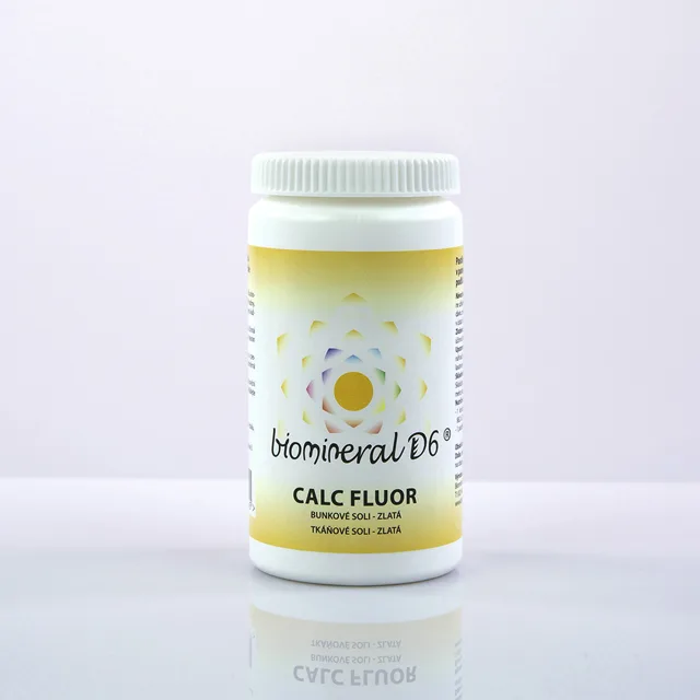 Biomineral d6 Biomineral D6® Calcarea Fluorica – ZLATÁ (číslo 1)