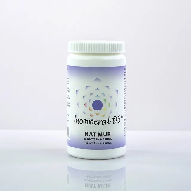 Biomineral d6 Biomineral D6® Natrium muriaticum – FIALOVÁ (číslo 8)