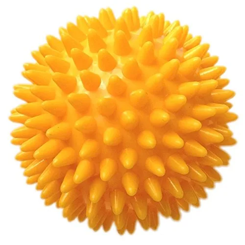 Biominerály.cz Masážní míček ježek 7 cm žlutý