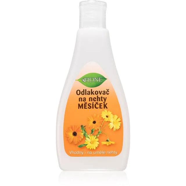 Bione Cosmetics Calendula odlakovač na nehty 200 ml