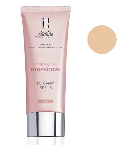 BioNike Bionike, Defense Hydractive, BB Cream SPF 15, odstín light, 40 ml