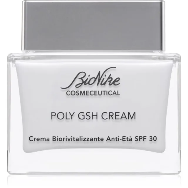 BioNike Cosmeceutical POLY GSH CREAM obnovující krém proti stárnutí pleti SPF 30 50 ml