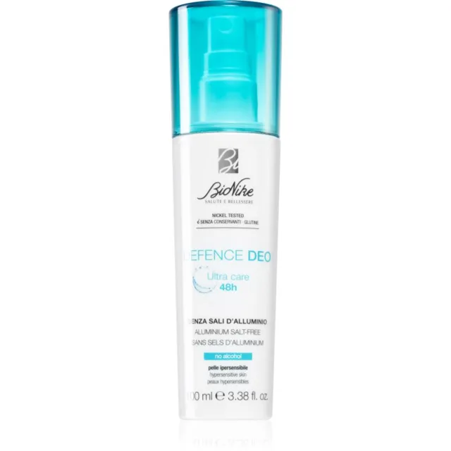 BioNike Defence Deo deodorant s rozprašovačem pro citlivou pokožku 48h 100 ml