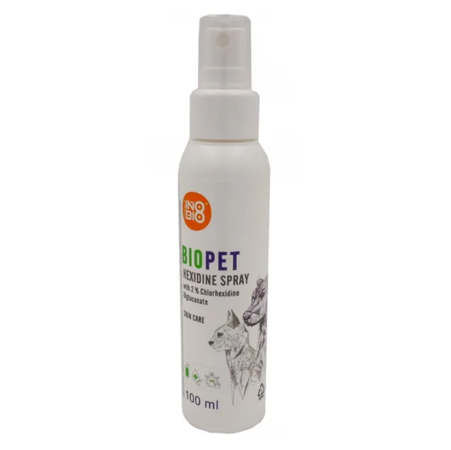 BIOPET Hexidine spray pro psy a kočky 100 ml