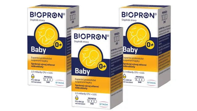 BIOPRON BABY kapky 3 x 10ml