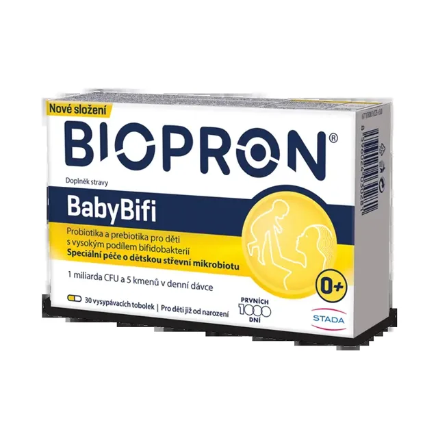Biopron BabyBifi probiotika pro děti 30 tobolek