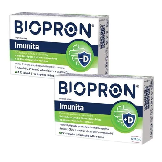Biopron Imunita výhodné dvojbalení 2 x 30 tobolek