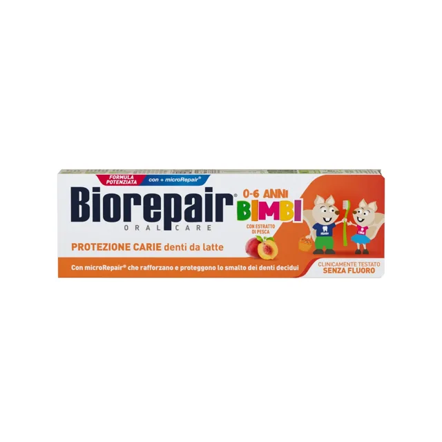 Biorepair Dětská zubní pasta Broskev Kids Toothpaste 50 ml