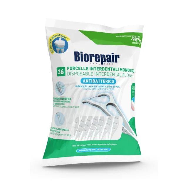 BioRepair Držátko se zubní nití 36 ks