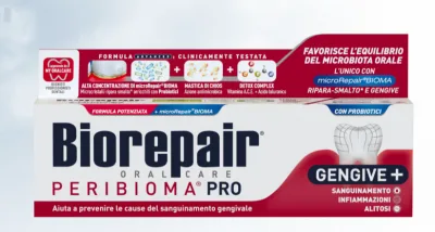 Biorepair Peribioma Pro Toothpaste proti paradentóze 75 ml