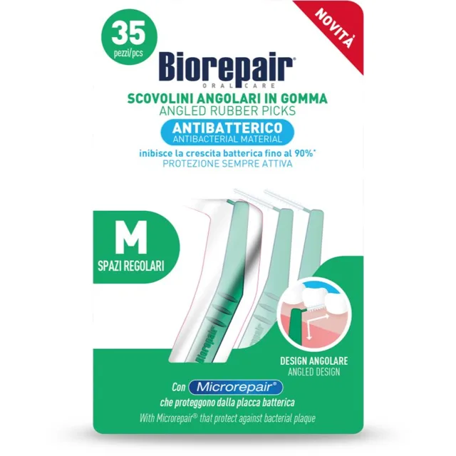 Biorepair Rubber Picks Medium dentální párátka 35 ks