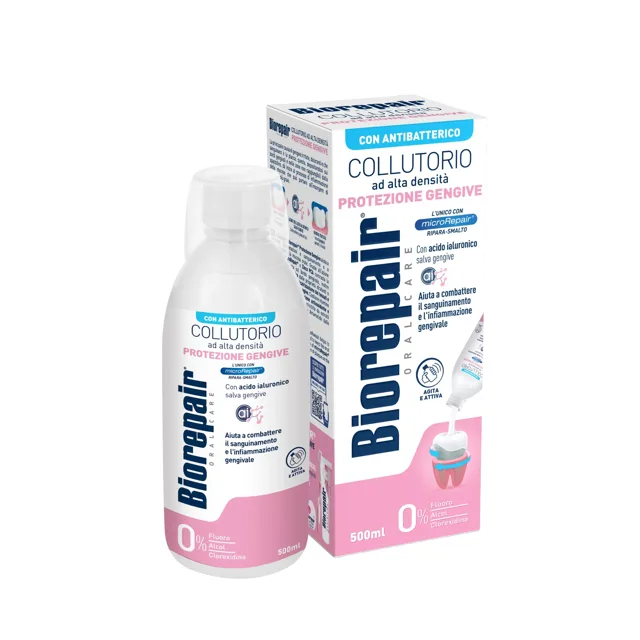 Biorepair Ústní voda pro ochranu dásní Mouthwash 500 ml
