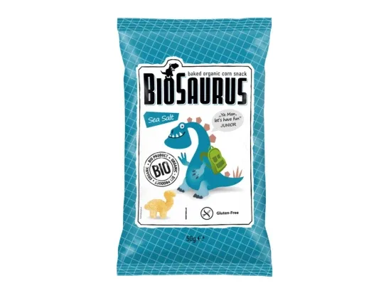 Biosaurus BIO snack mořská sůl 50 g