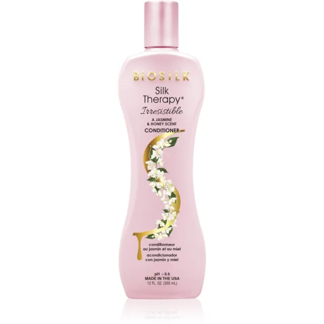 Biosilk Silk Therapy Irresistible Conditioner obnovující kondicionér pro lesk a hebkost vlasů 355 ml
