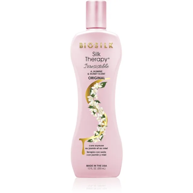 Biosilk Silk Therapy Irresistible Leave-In Treatment bezoplachová regenerační péče s hedvábím 355 ml