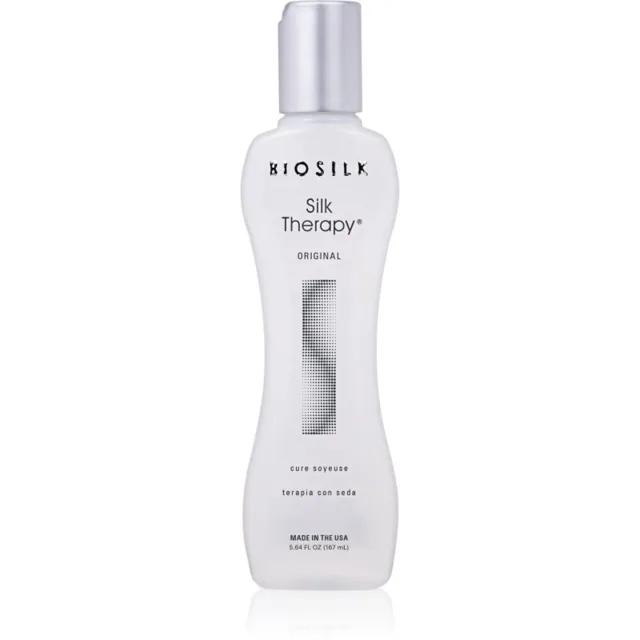 Biosilk Silk Therapy Original hedvábná regenerační péče pro všechny typy vlasů 167 ml