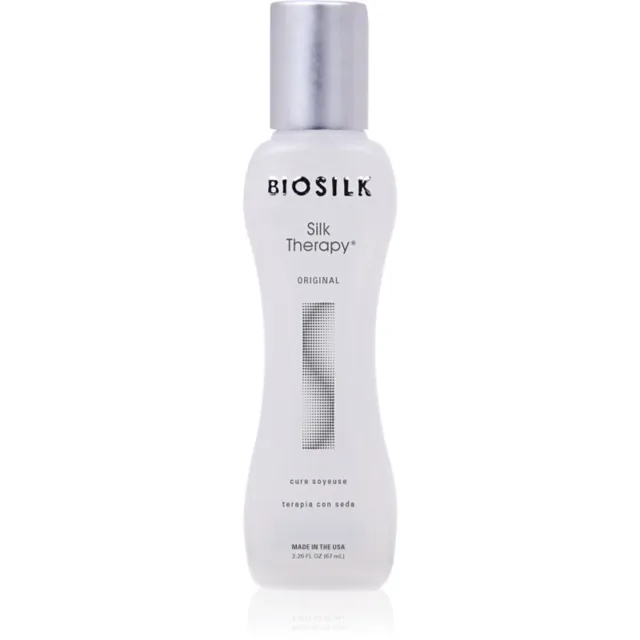 Biosilk Silk Therapy Original hedvábná regenerační péče pro všechny typy vlasů 67 ml