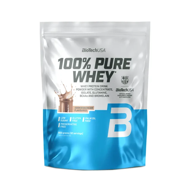 BioTech USA 100% Pure Whey 900 g cookies&cream