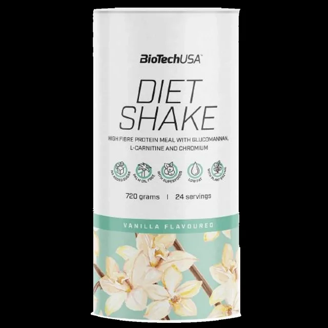BioTech USA Diet Shake 720g - banán