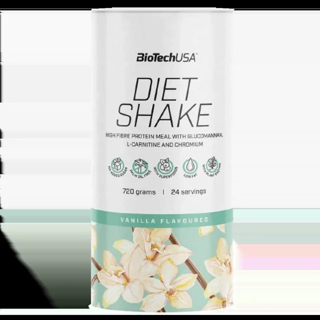 BioTech USA Diet Shake 720g - jahoda