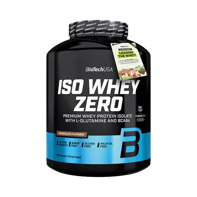 BioTech USA Iso Whey Zero 1816g - jahoda