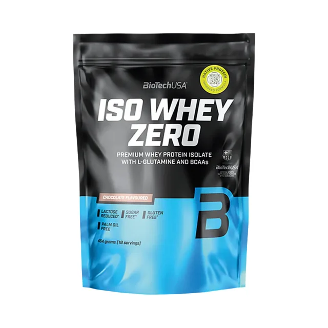 BioTech USA Iso Whey Zero 454g - katalánský karamel