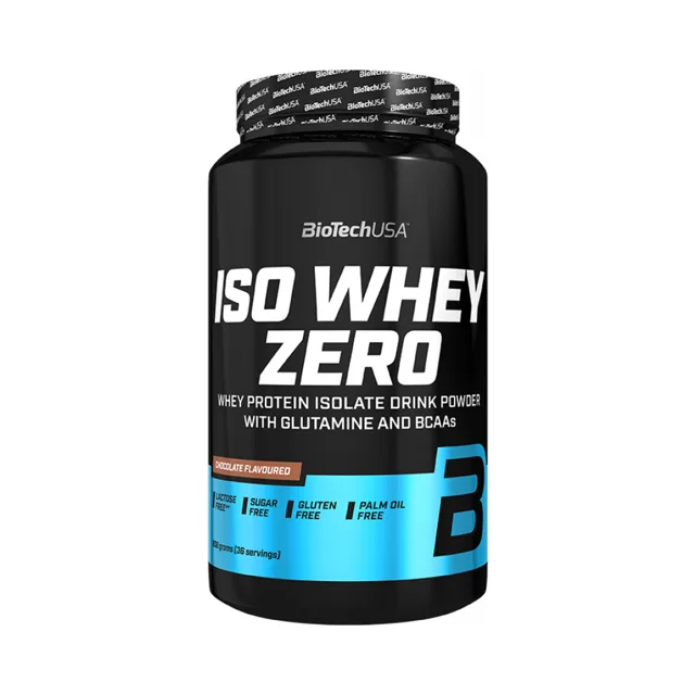 BioTech USA Iso Whey Zero 908g - slaný karamel