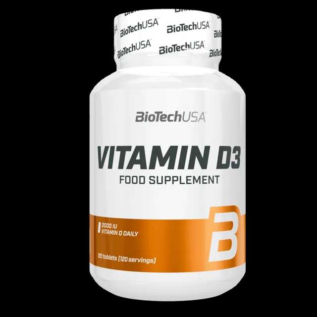 BioTech USA Vitamin D3 - 120 tablet