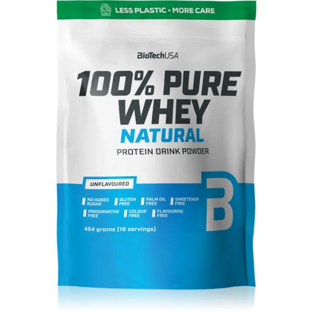 BioTechUSA 100% Pure Whey syrovátkový protein malé balení 400 g