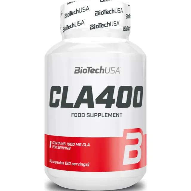BioTechUSA CLA 400 kapsle pro sportovce 94 g