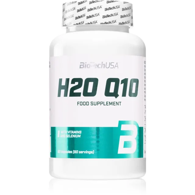 BioTechUSA H2O Q10 kapsle s koenzymem Q10 60 cps