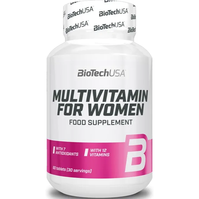 BioTechUSA Multivitamin for Women komplexní multivitamín pro ženy 60 tbl
