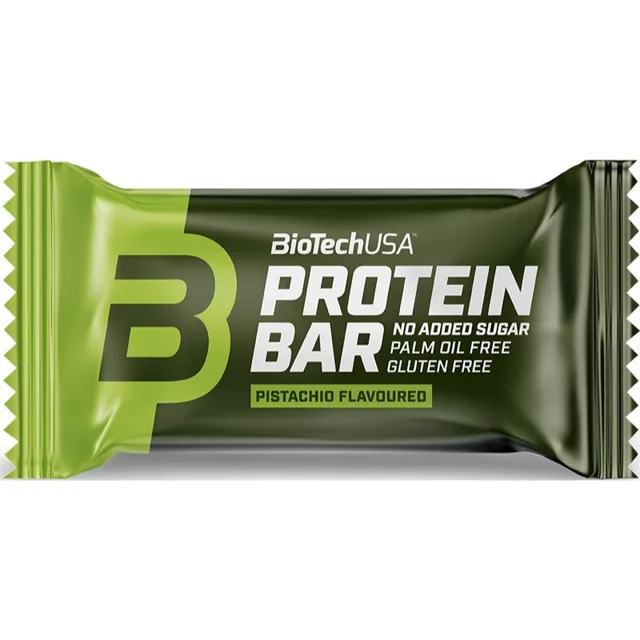 BioTechUSA Protein Bar proteinová tyčinka velká příchuť Pistachio 70 g
