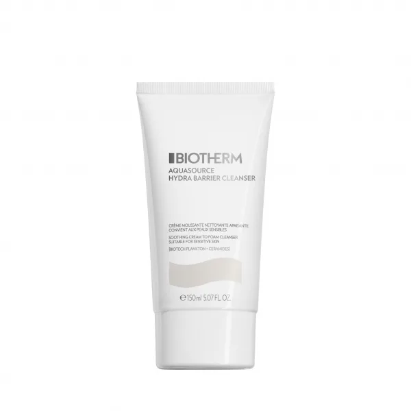 Biotherm Aquasource Hydra Barrier Cleanser čistící krém měnící se v pěnu 150 ml