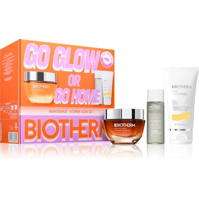 Biotherm Aquasource Vitamin Glow Gel dárková sada pro ženy