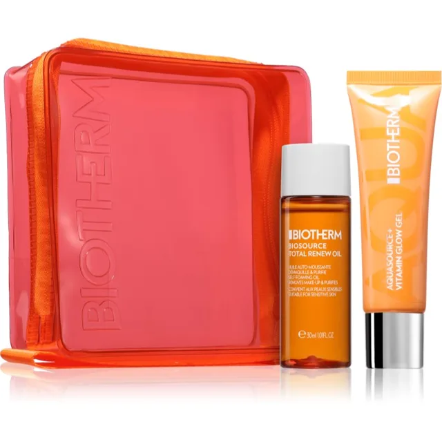 Biotherm Aquasource+ Vitamin Glow Gel dárková sada pro ženy