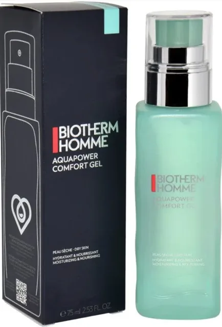 Biotherm Homme Aquapower Comfort Gel - pro suchou pokožku 75 ml